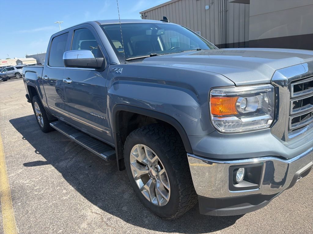 Used 2015 GMC Sierra 1500 SLT w/ SLT Crew Cab Value Package AWD/4WD image 1