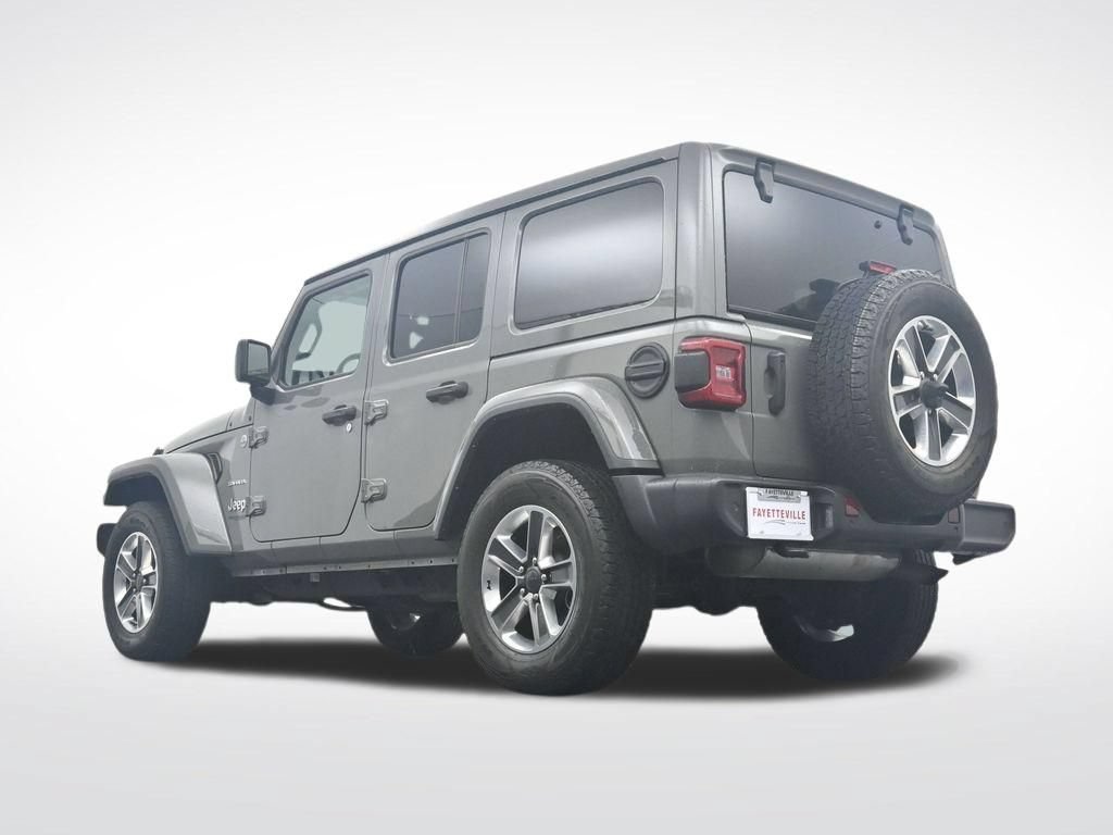 Used 2022 Jeep Wrangler Unlimited Sahara w/ LED Lighting Group AWD/4WD image 36