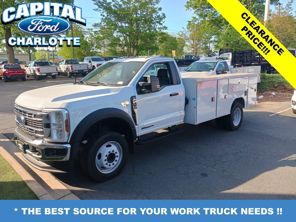 New 2024 Ford F450 XL w/ XL Chrome Package