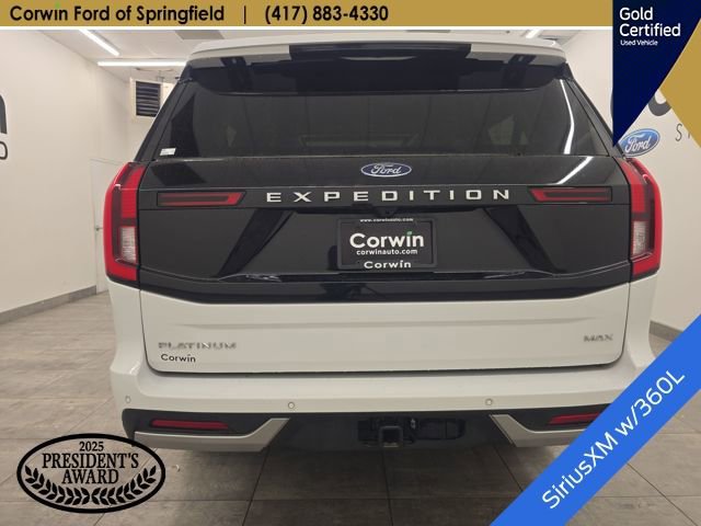 Certified 2025 Ford Expedition Max Platinum AWD/4WD image 4