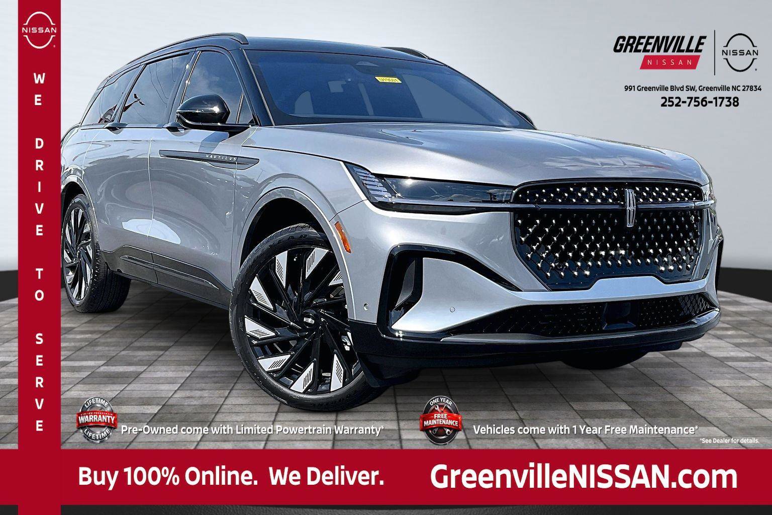 Used 2024 Lincoln Nautilus Reserve w/ Equipment Group 202A