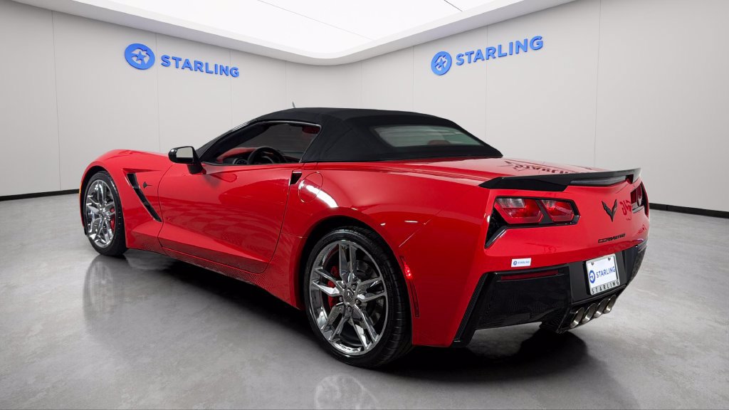 Used 2015 Chevrolet Corvette Stingray Convertible w/ 3LT Preferred Equipment Group RWD image 8