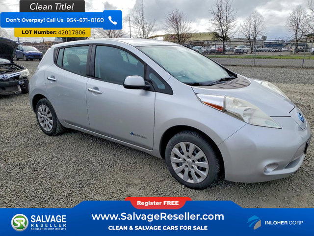 Used 2015 Nissan Leaf S w/ Charge Package FWD image 5