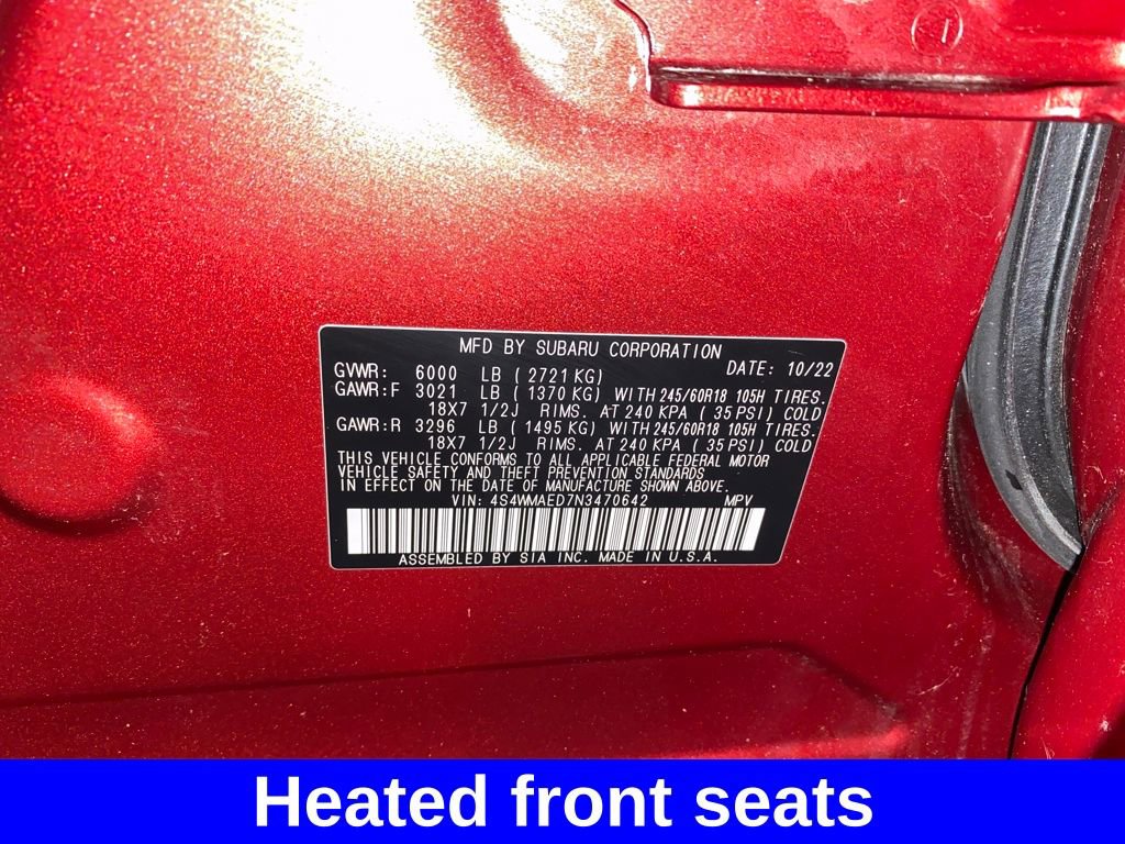 Certified 2022 Subaru Ascent Premium w/ Convenience Package image 26