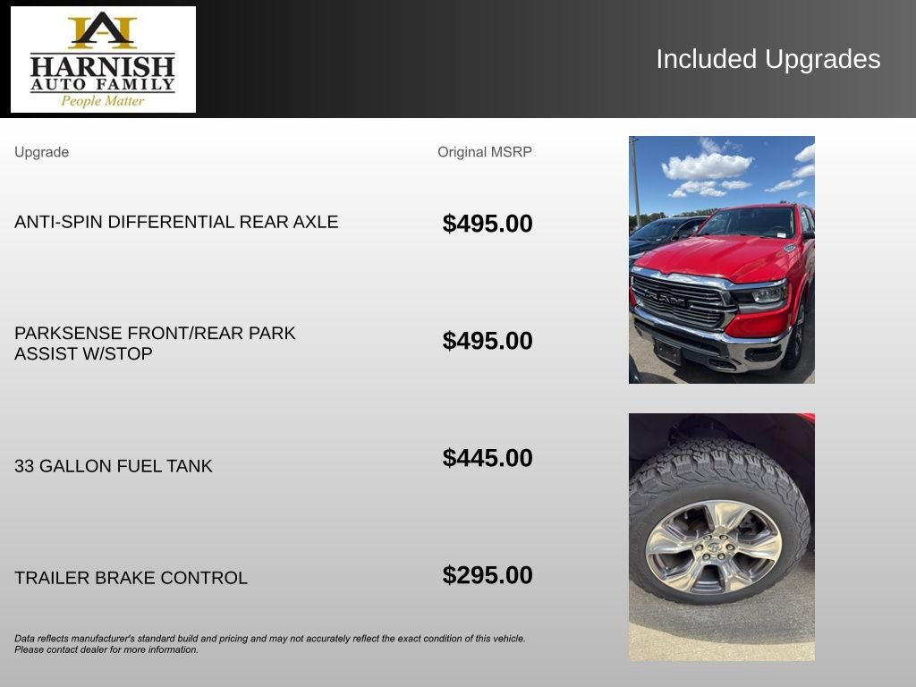 Used 2020 RAM 1500 Laramie AWD/4WD image 8