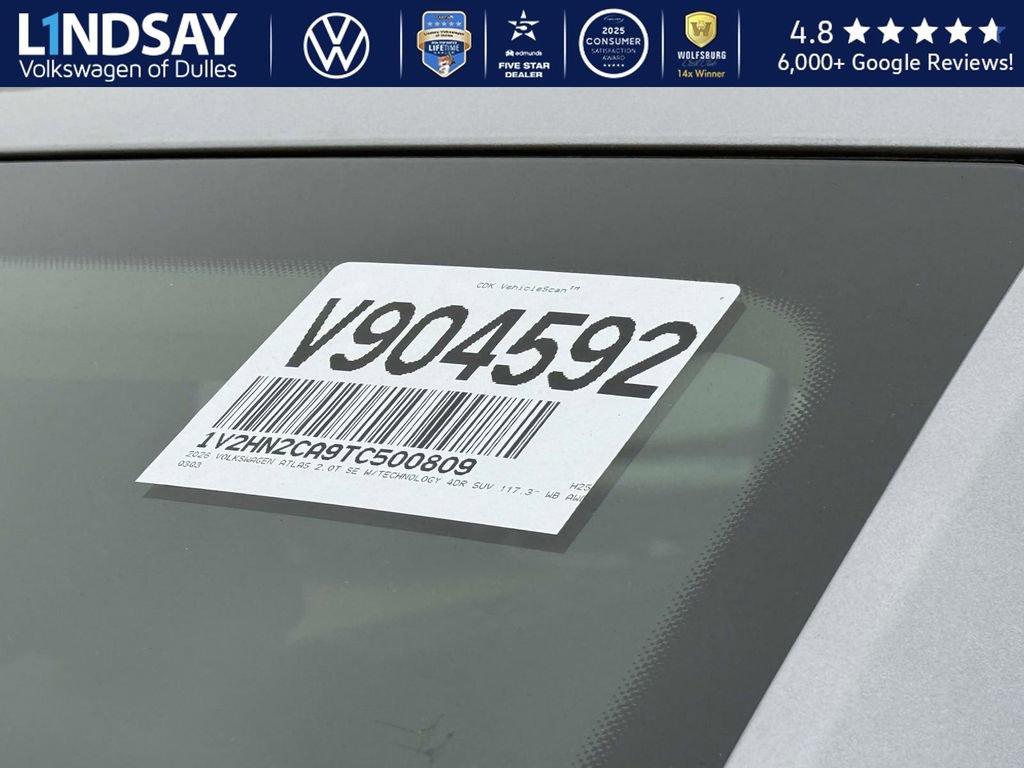 New 2026 Volkswagen Atlas SE image 21