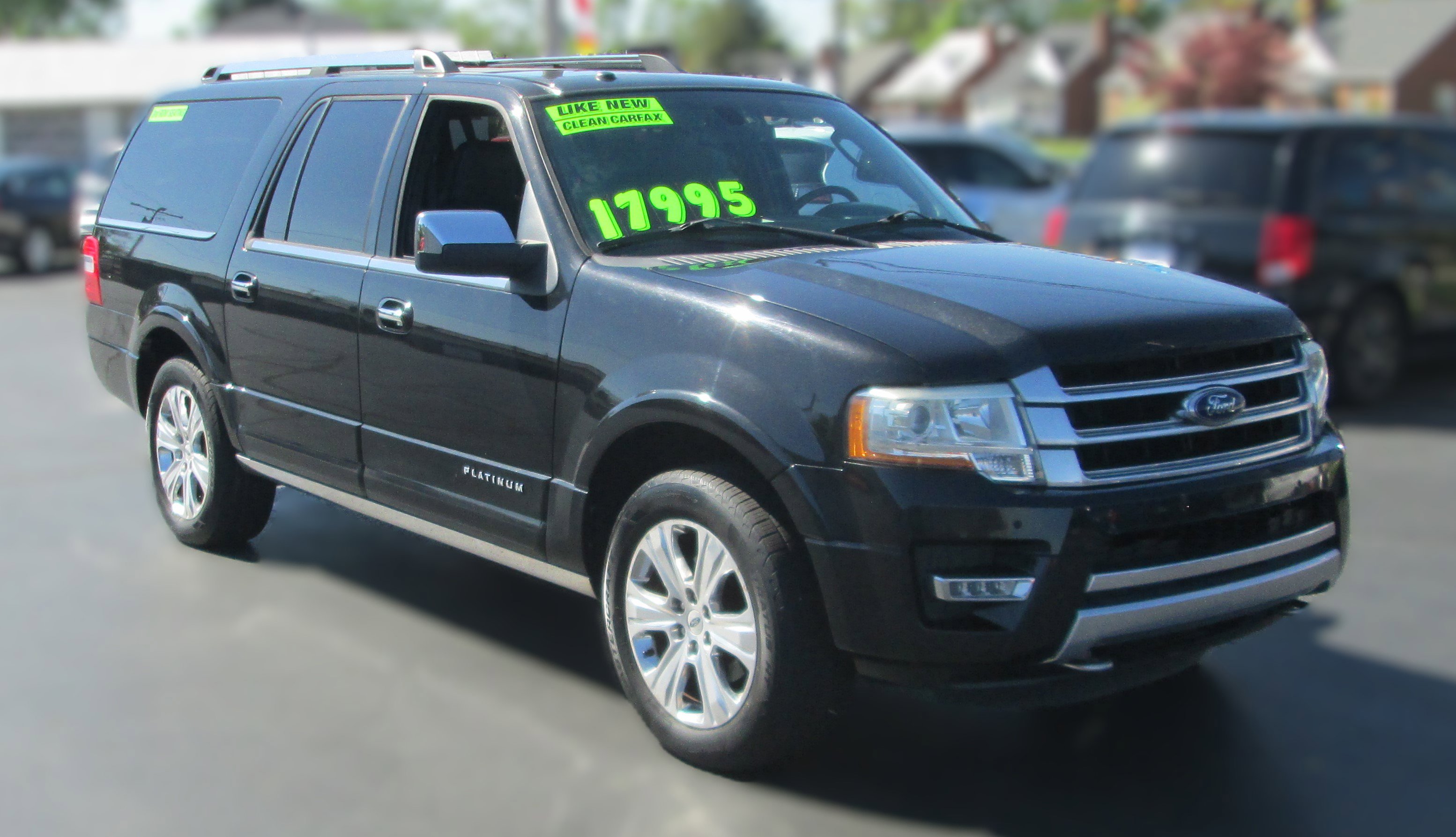 Used 2015 Ford Expedition EL Platinum AWD/4WD image 1