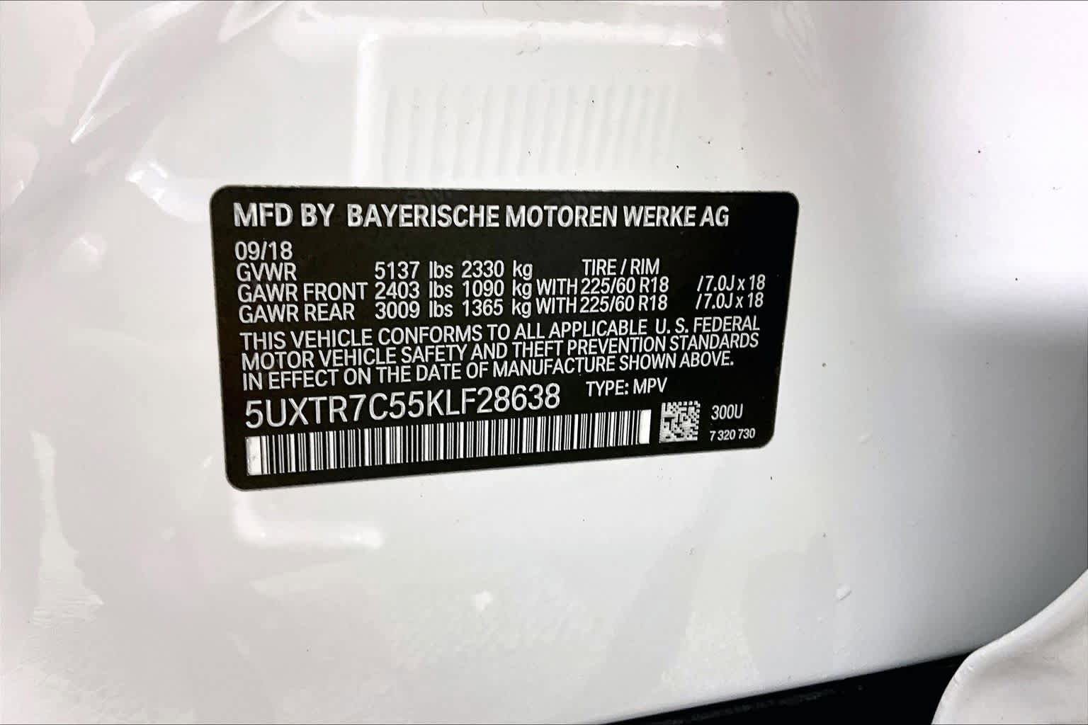 Used 2019 BMW X3 sDrive30i RWD image 36