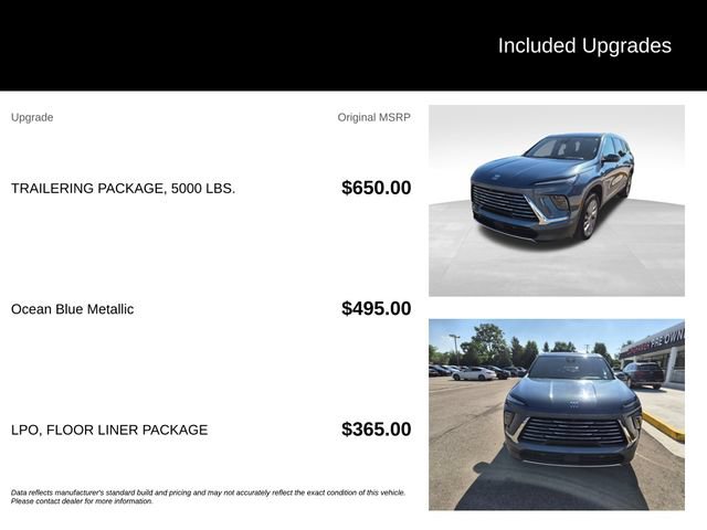 Used 2025 Buick Enclave Preferred w/ Trailering Package, 5000 lbs. FWD image 8