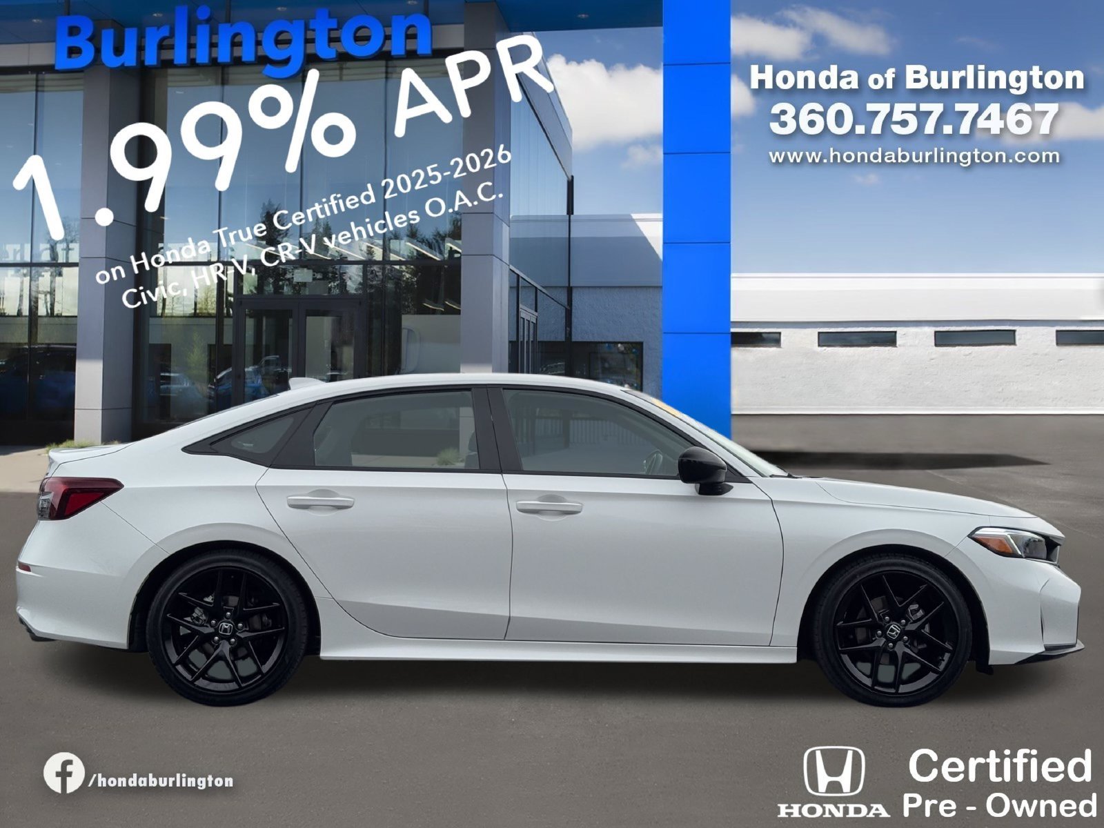 Certified 2026 Honda Civic Sport image 8