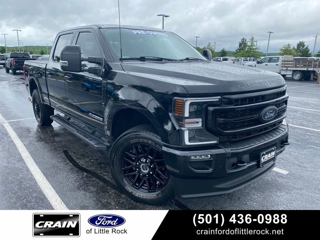 Certified 2022 Ford F250 Lariat w/ Black Appearance Package AWD/4WD image 1
