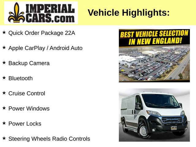 Used 2023 RAM ProMaster 2500 FWD image 8