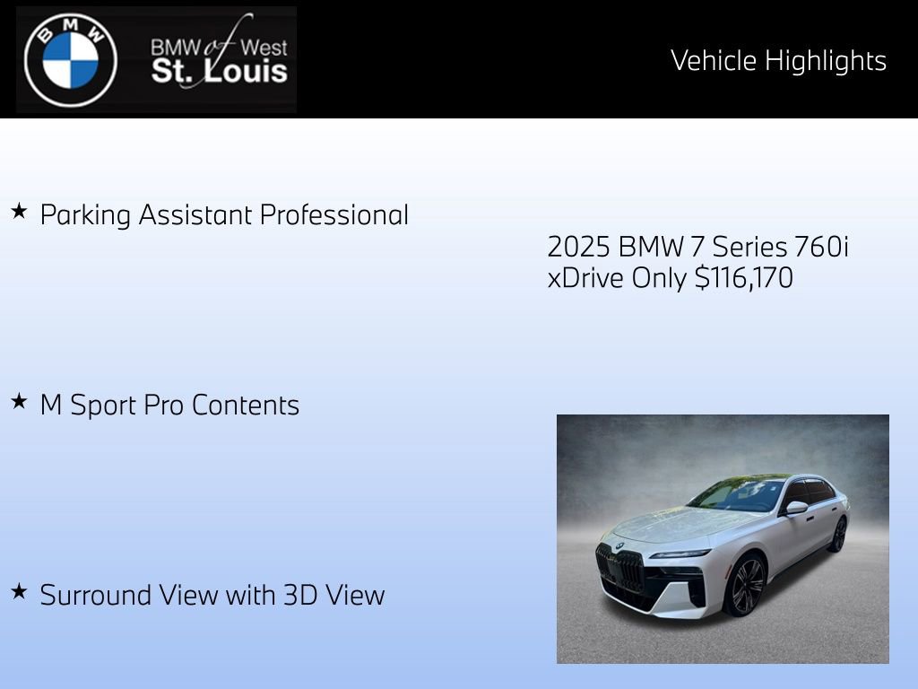 Used 2025 BMW 760i xDrive 760i xDrive w/ Executive Package image 31