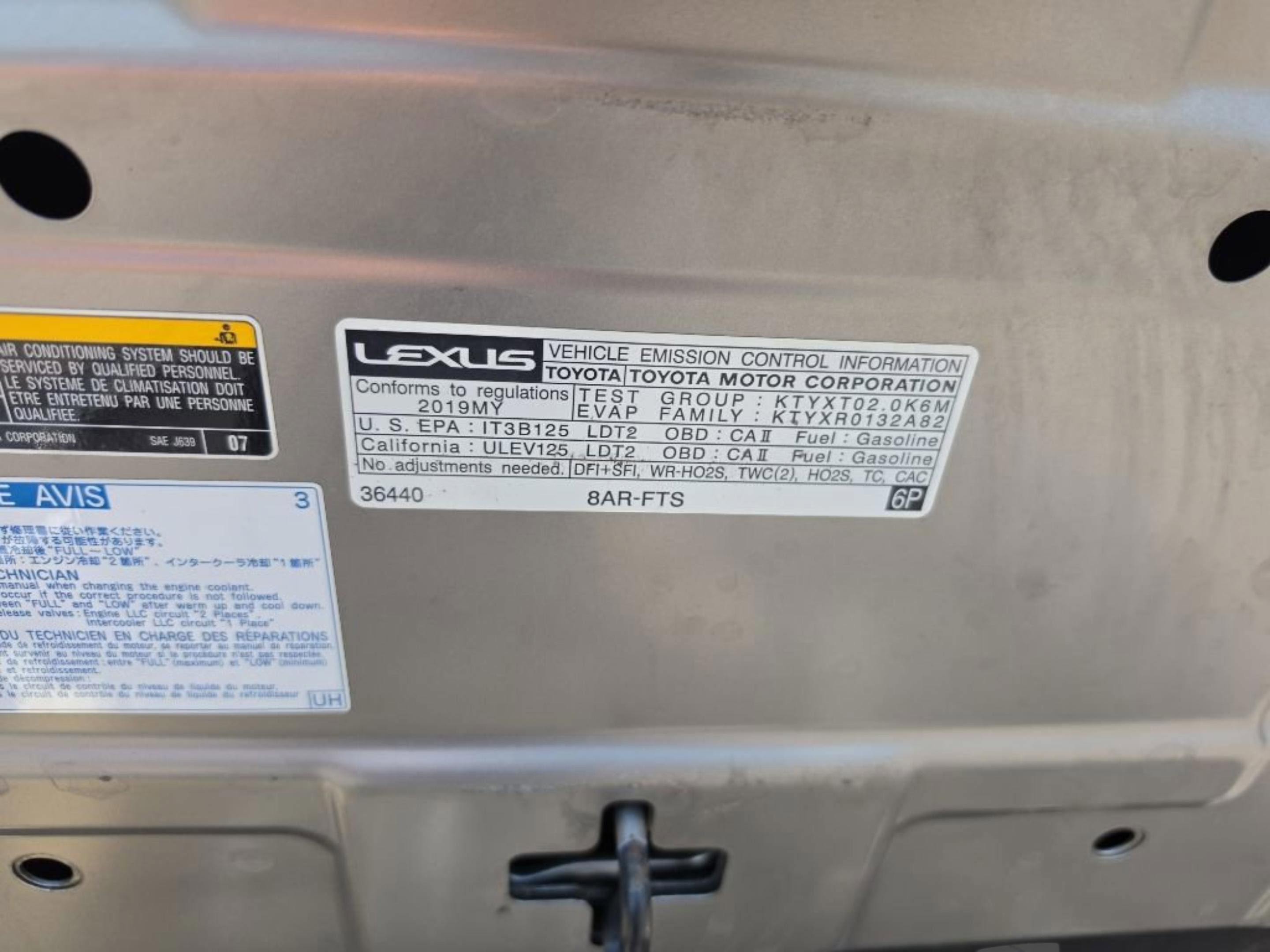 Used 2019 Lexus NX 300 FWD w/ Comfort Package image 32