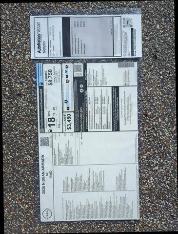 New 2026 Nissan Armada SL w/ Captain's Chari Seat Package image 23