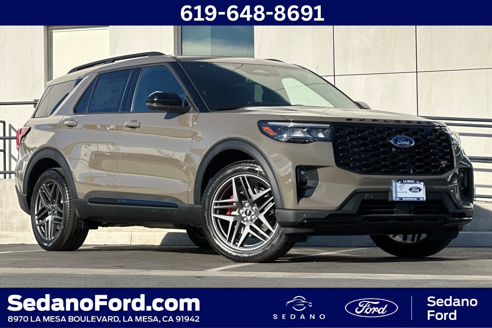 New 2026 Ford Explorer ST w/ Sun And Sound Package