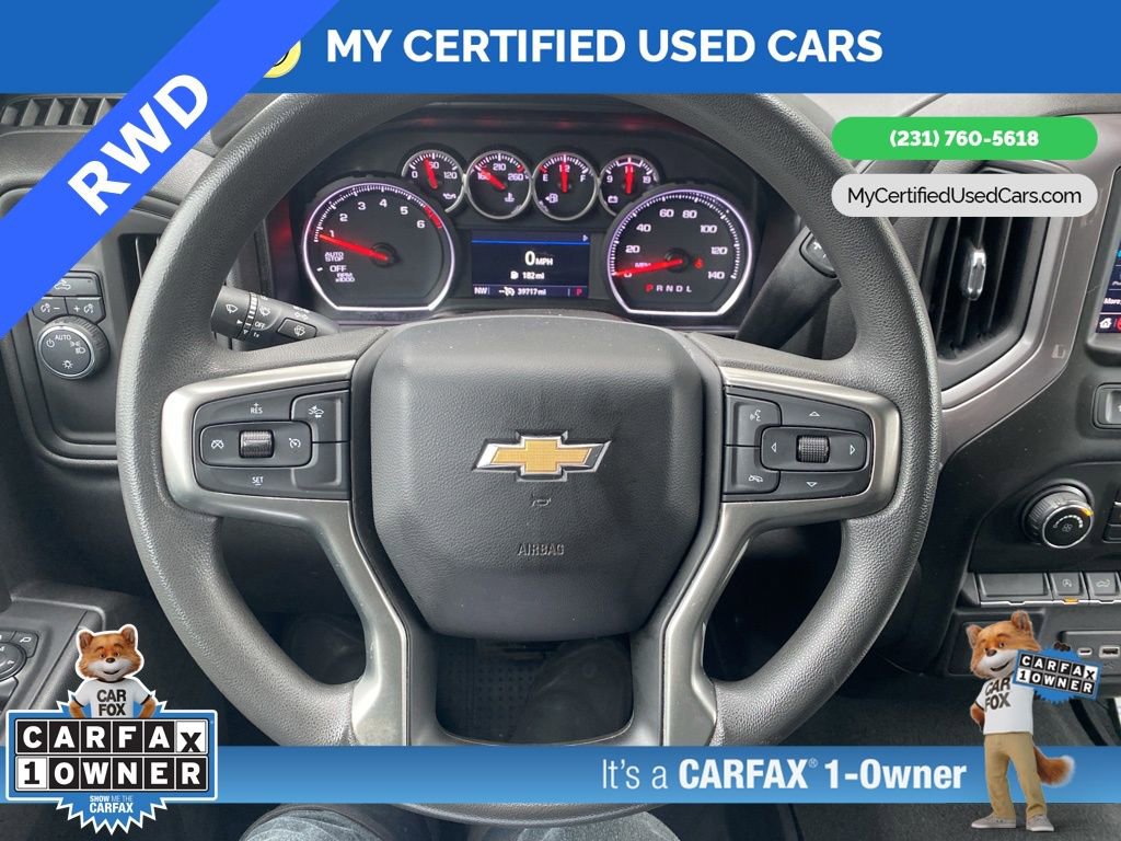 Used 2021 Chevrolet Silverado 1500 Custom w/ LPO, Dark Essentials Package image 14