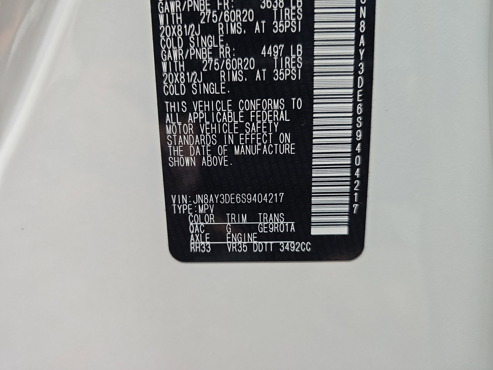 New 2025 Nissan Armada PRO-4X AWD/4WD image 24