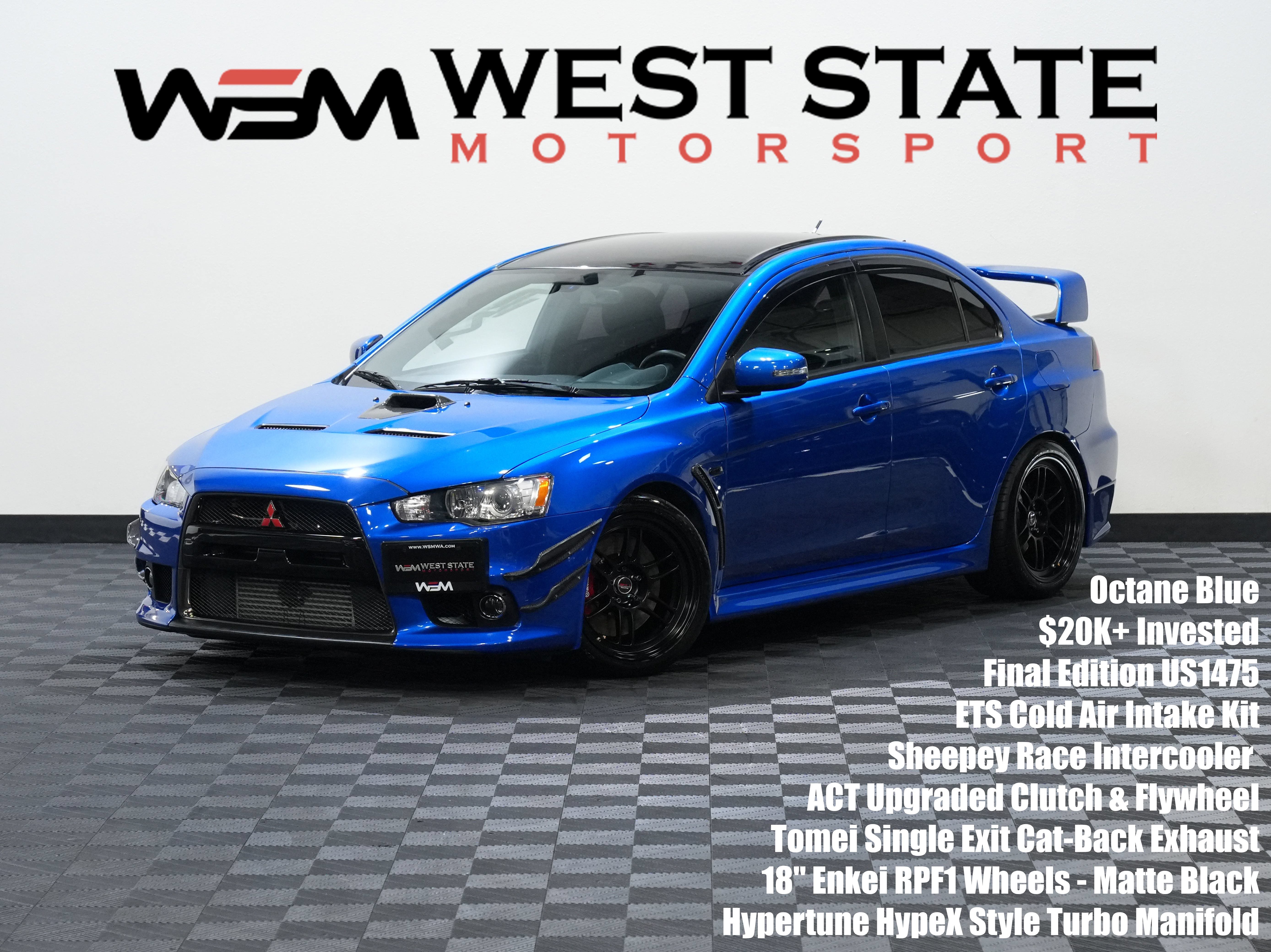Used 2015 Mitsubishi Lancer Evolution Final Edition AWD/4WD image 1