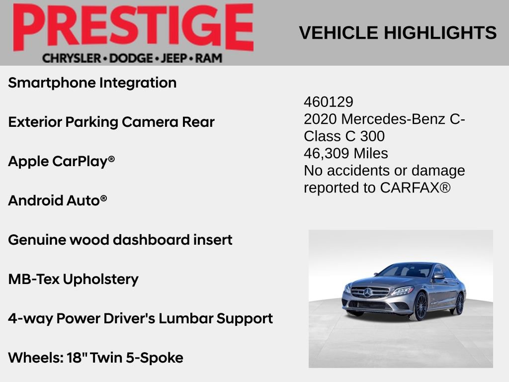 Used 2020 Mercedes-Benz C 300 Sedan image 4