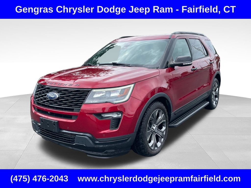 Used 2018 Ford Explorer Sport w/ Equipment Group 401A AWD/4WD image 3