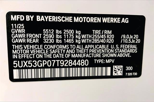 New 2026 BMW X3 xDrive30 w/ Premium Package image 10