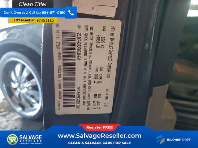 Used 2007 Chrysler 300 image 16