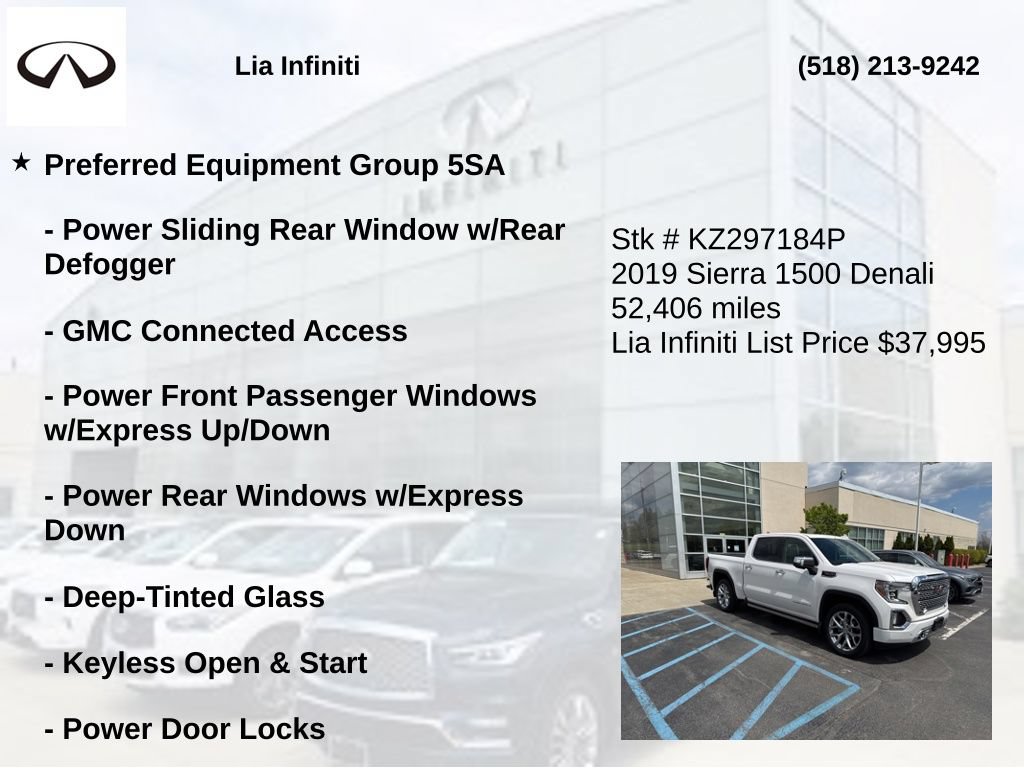 Used 2019 GMC Sierra 1500 Denali w/ Denali Ultimate Package AWD/4WD image 10