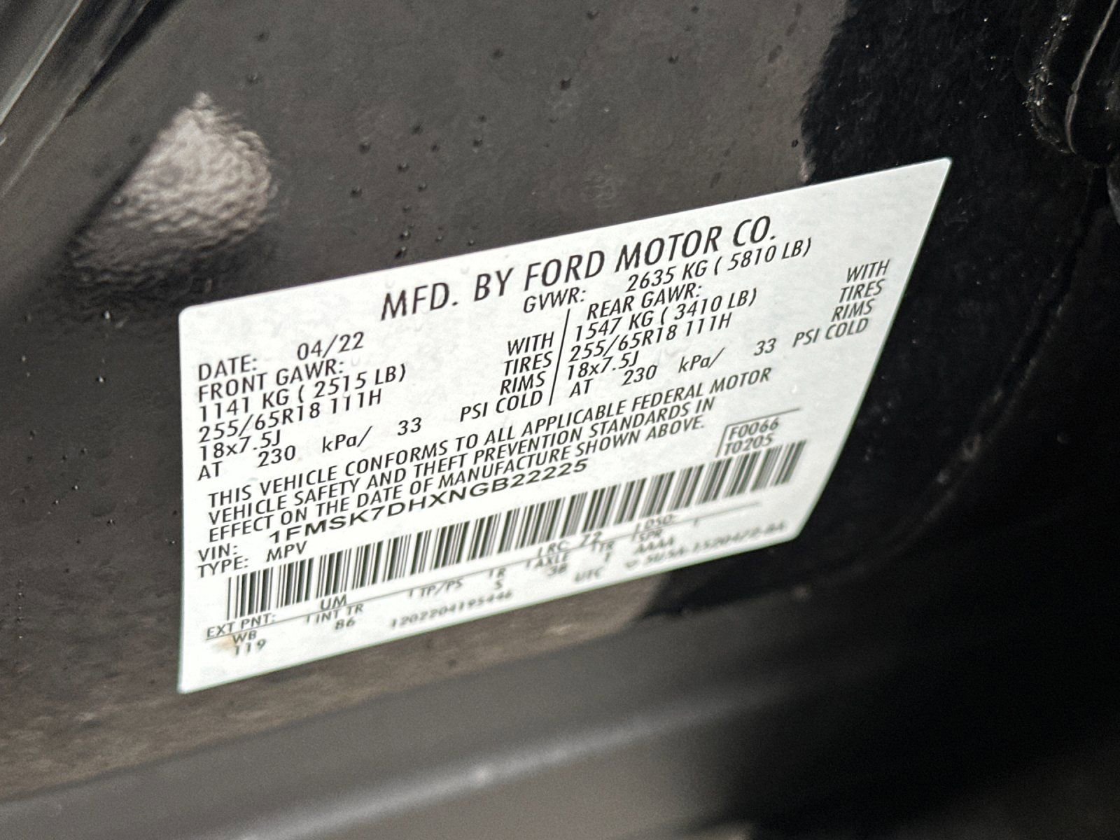 Used 2022 Ford Explorer XLT RWD image 36