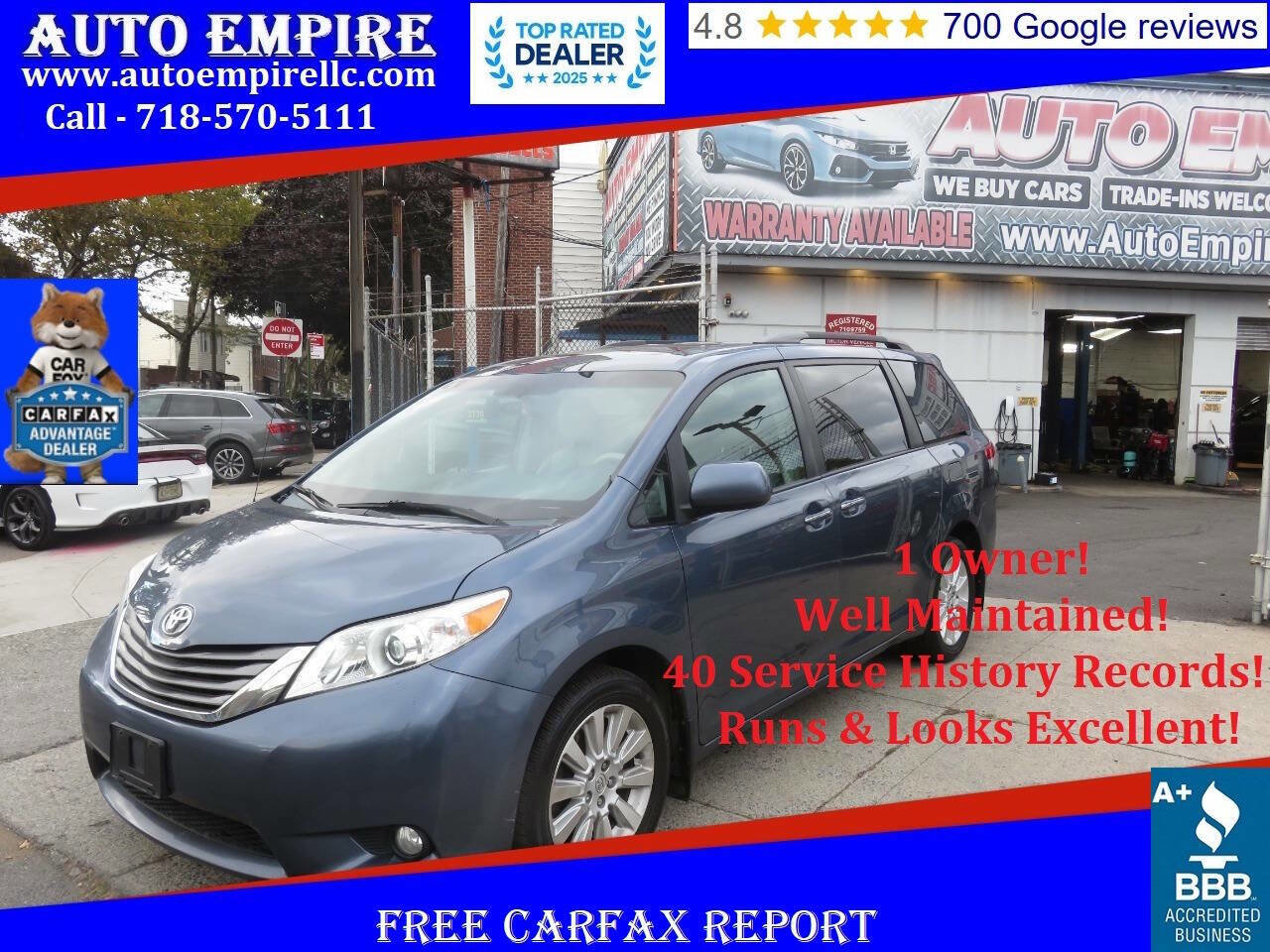 Used 2014 Toyota Sienna XLE