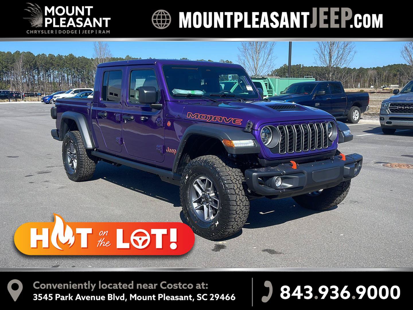 New 2026 Jeep Gladiator Mojave w/ Steel Bumper Group
