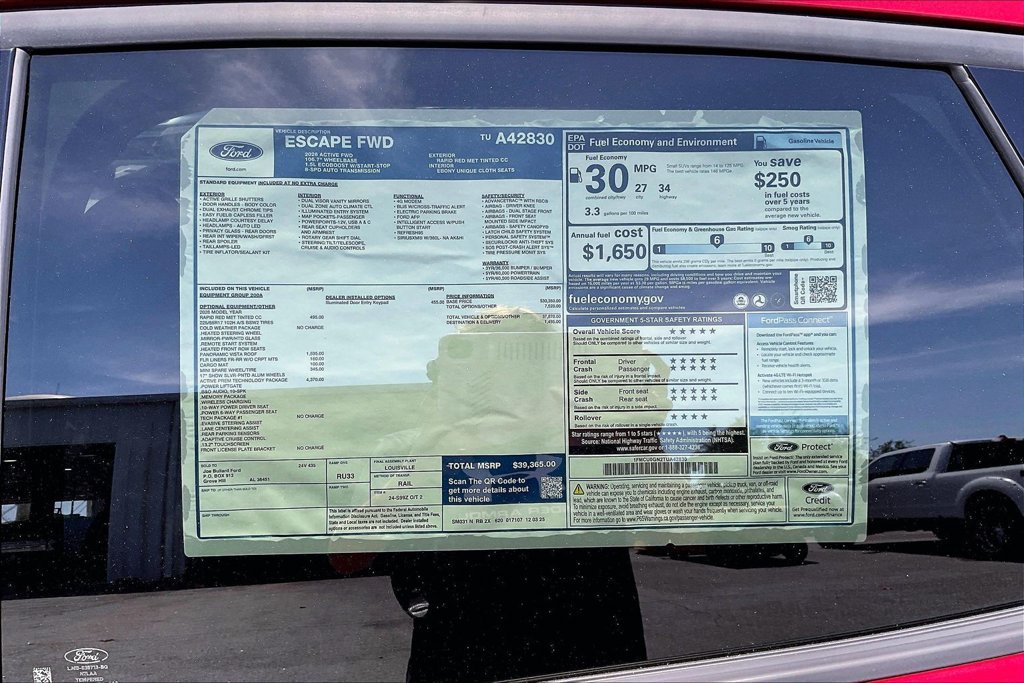 New 2026 Ford Escape Active w/ Active Premium Tech Pack FWD image 15
