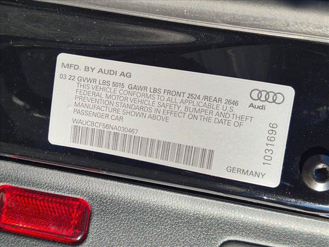 Used 2022 Audi A5 2.0T Premium Plus AWD/4WD image 21