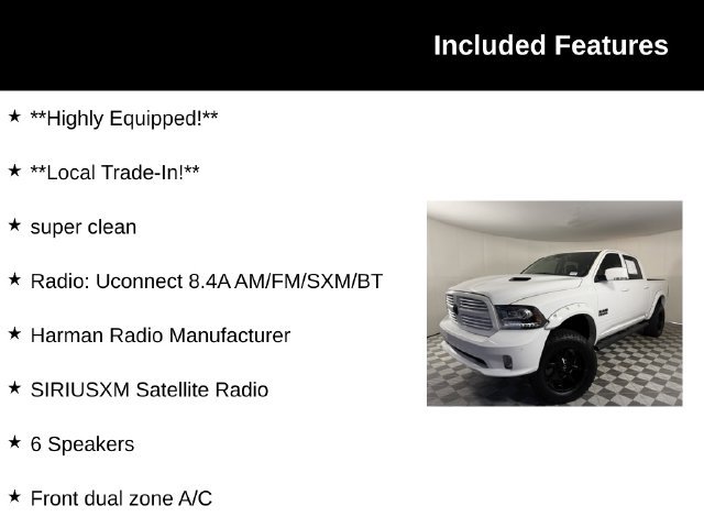 Used 2015 RAM 1500 Sport w/ Sport Premium Group AWD/4WD image 4