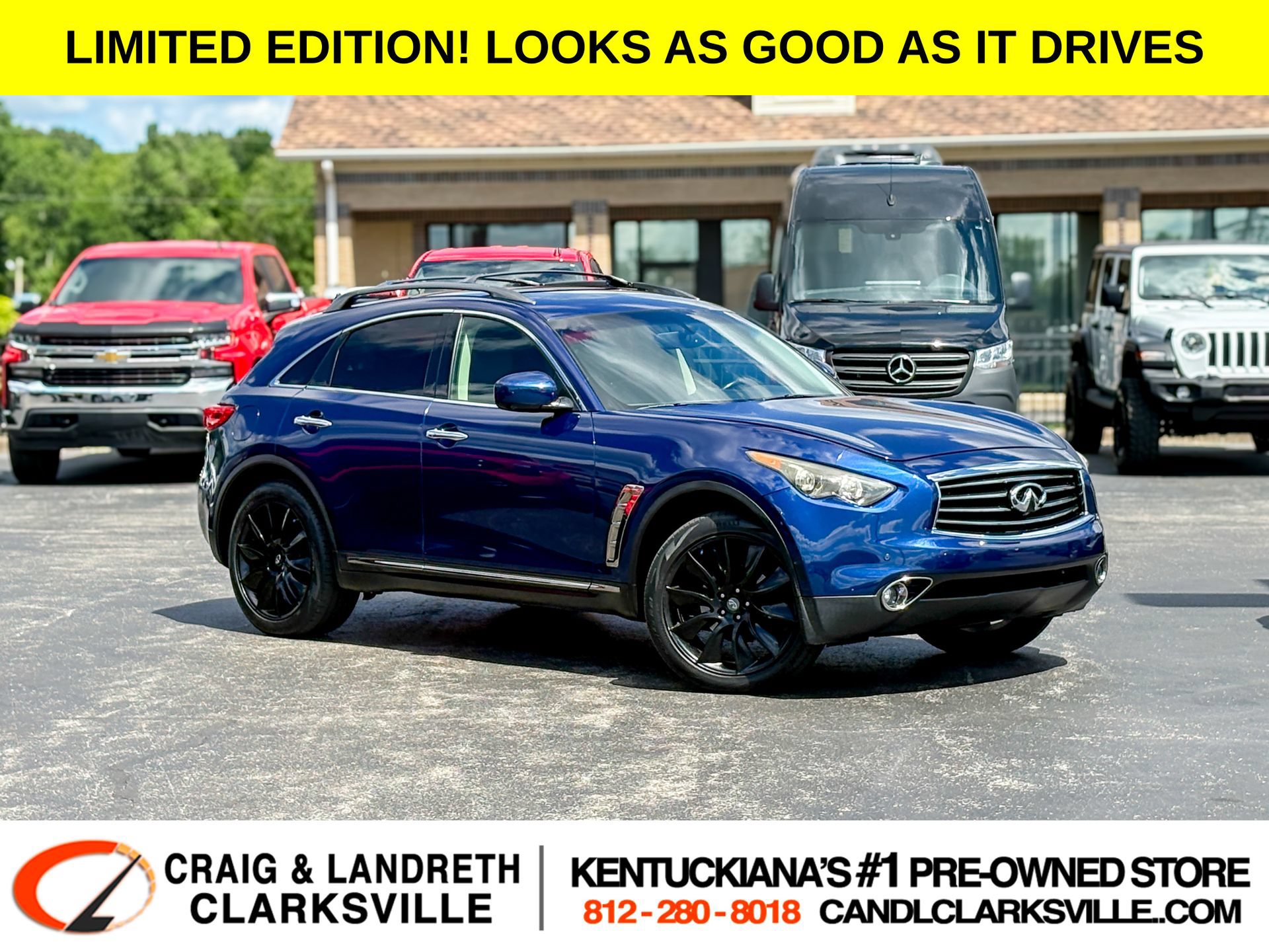 Used 2012 INFINITI FX35 Limited Edition