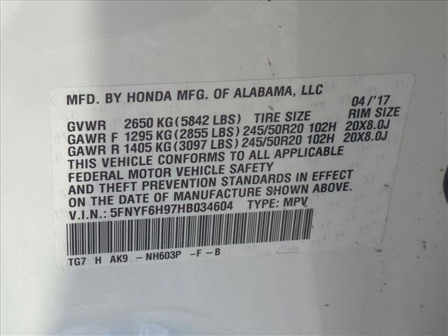 Used 2017 Honda Pilot Touring image 29