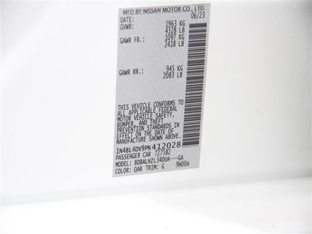 Used 2023 Nissan Altima 2.5 SV image 21