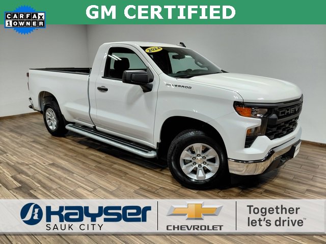 Certified 2024 Chevrolet Silverado 1500 W/T w/ WT Fleet Convenience Package image 1