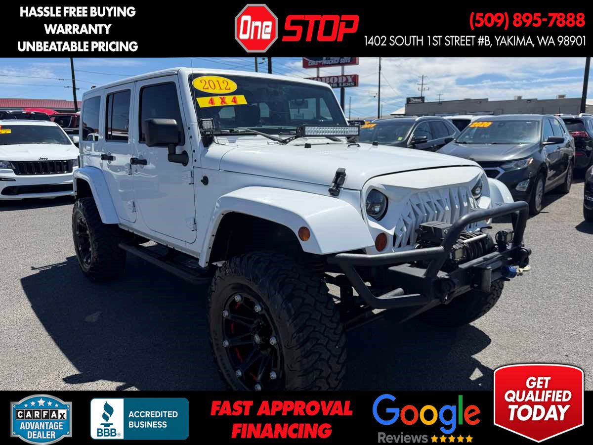 Used 2012 Jeep Wrangler Unlimited Sahara w/ Connectivity Group
