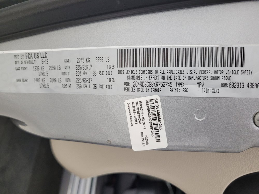Used 2019 Dodge Grand Caravan SXT FWD image 33