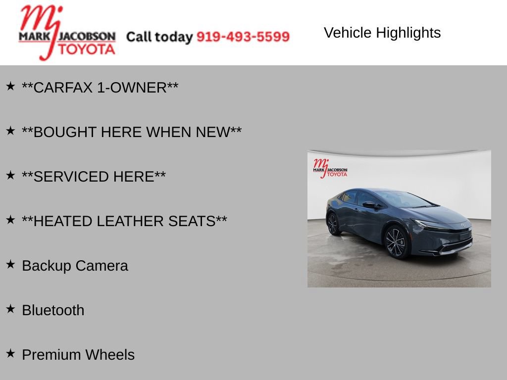 Used 2024 Toyota Prius XLE FWD image 6