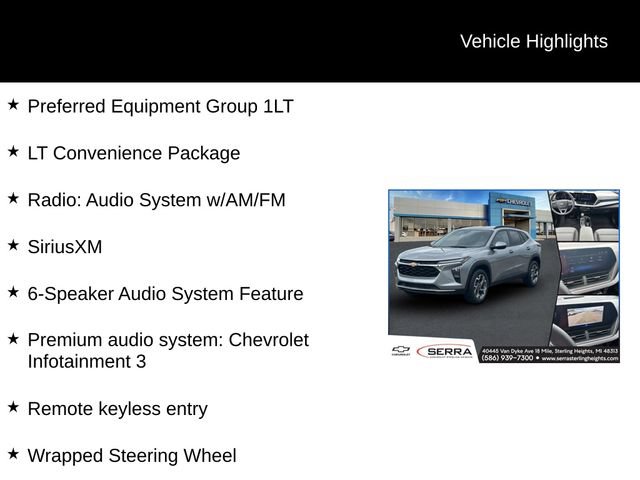 Certified 2024 Chevrolet Trax LT w/ LT Convenience Package FWD image 4