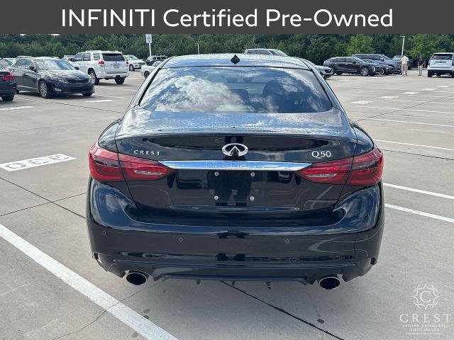 Certified 2023 INFINITI Q50 Luxe w/ Cargo Package RWD image 5