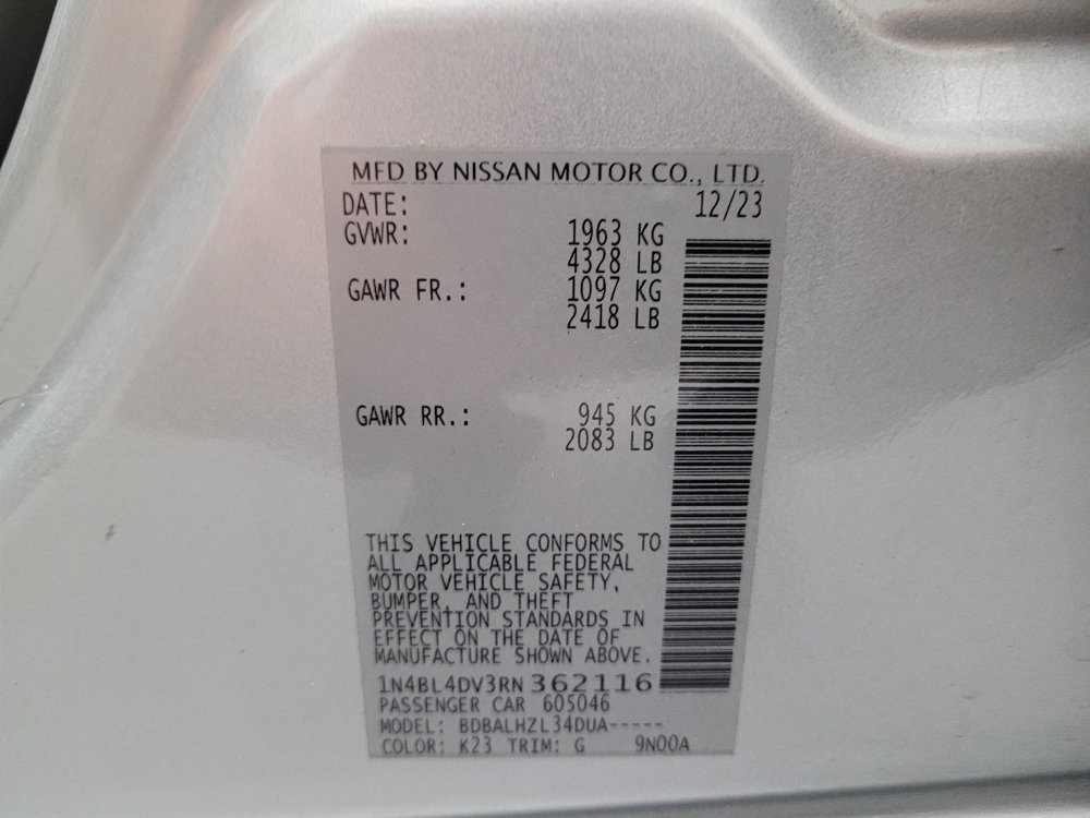 Used 2024 Nissan Altima 2.5 SV image 33