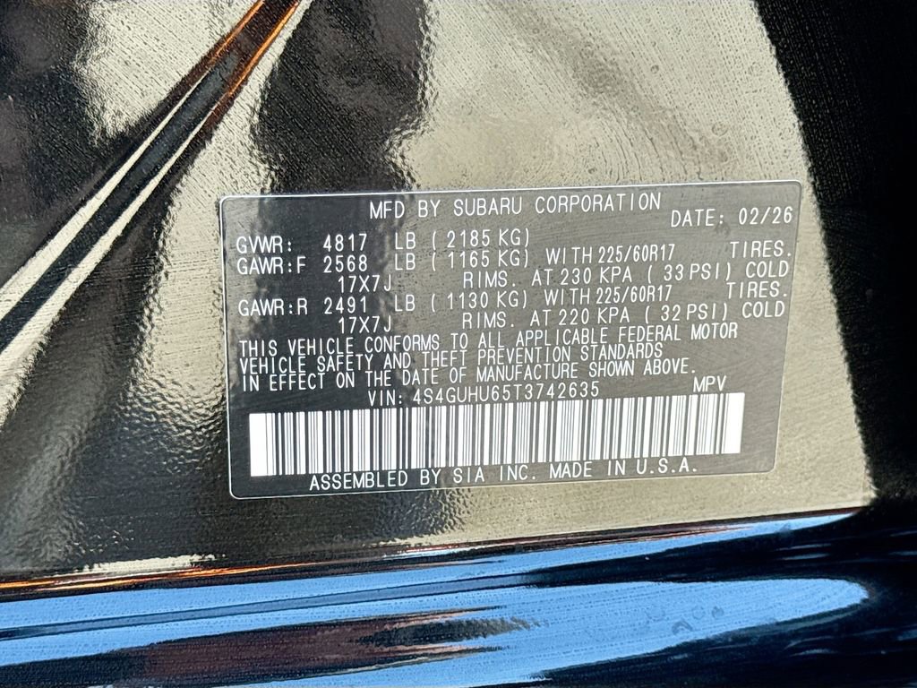 New 2026 Subaru Crosstrek 2.5i Wilderness AWD/4WD image 41