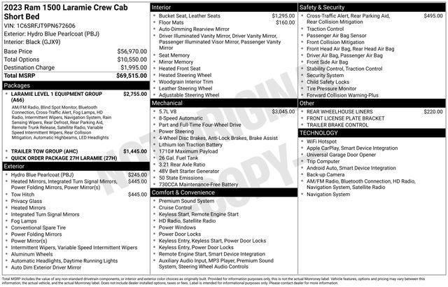 Used 2023 RAM 1500 Laramie image 41