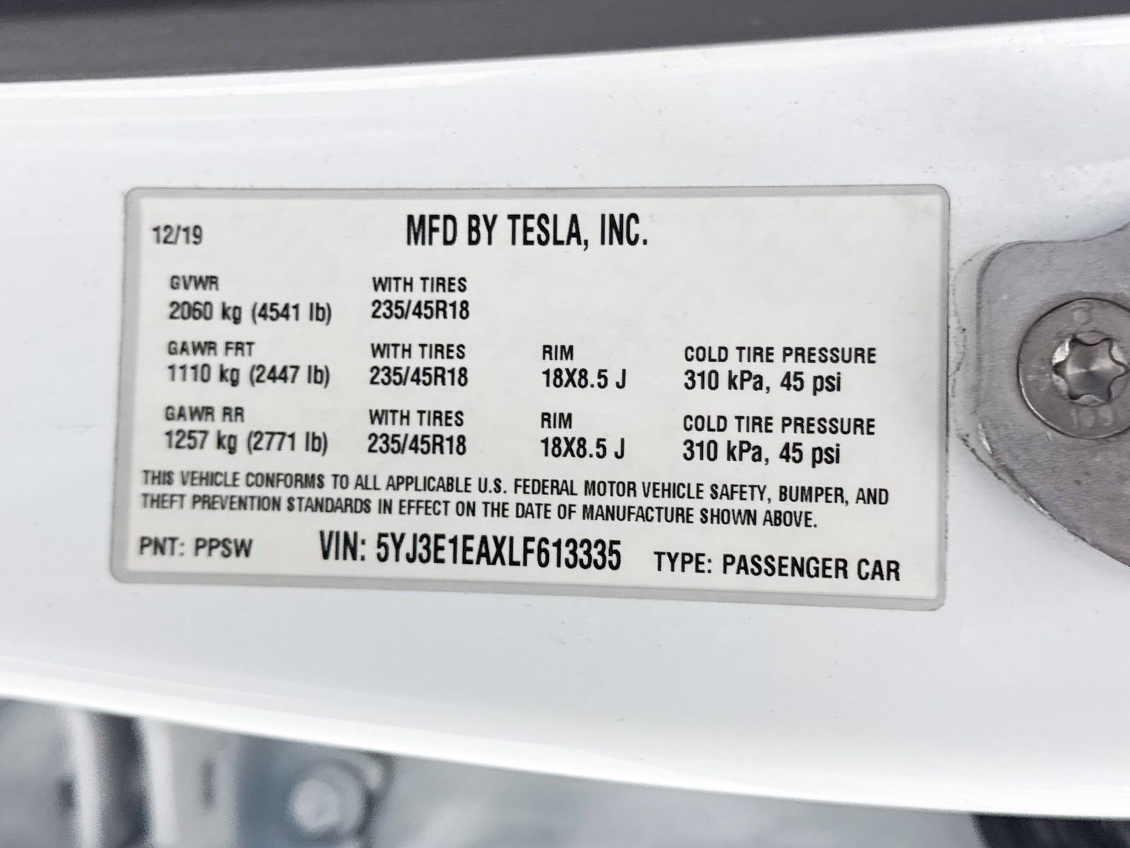 Used 2020 Tesla Model 3 Standard Range Plus RWD image 39