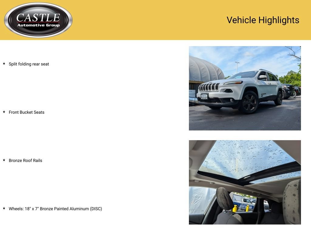 Used 2017 Jeep Cherokee 75th Anniversary AWD/4WD image 13