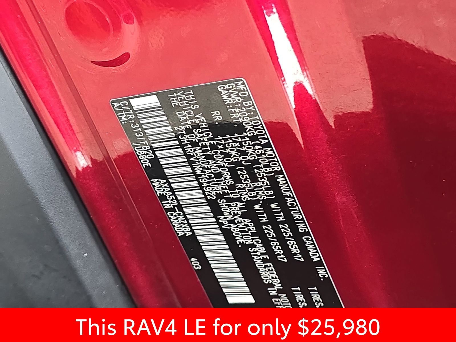 Used 2022 Toyota RAV4 LE image 41