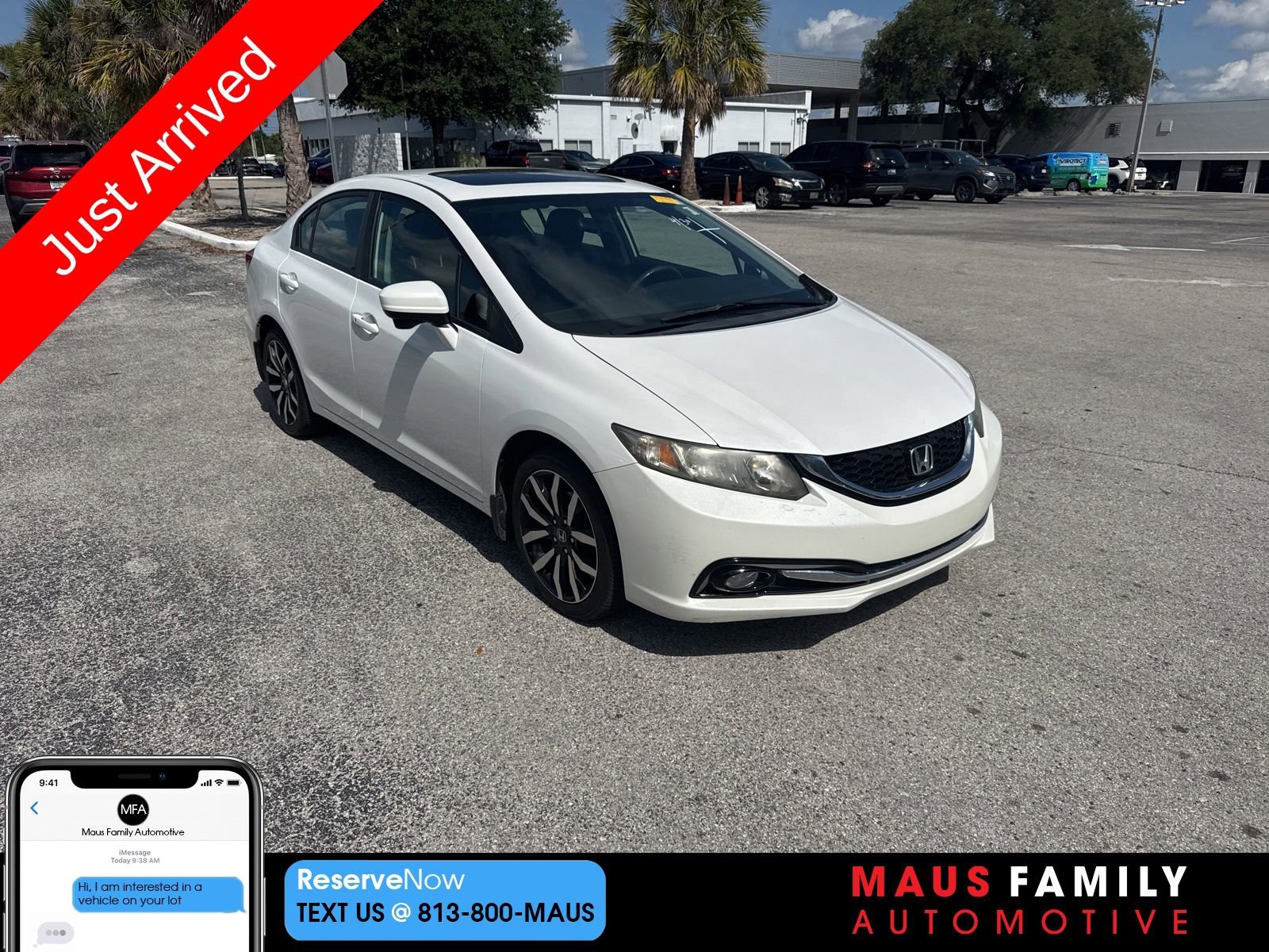 Used 2015 Honda Civic EX-L image 1